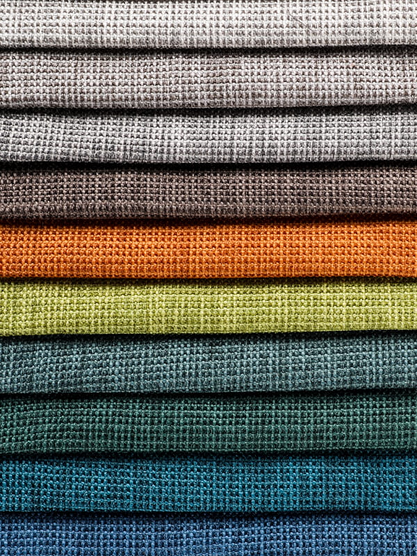 Tecido de sofá pavão chenille