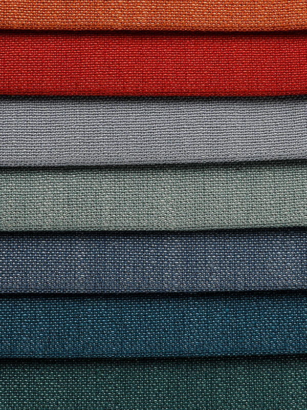 Sofá Nautilus Poliéster e tecidos de linho e tecidos de linho