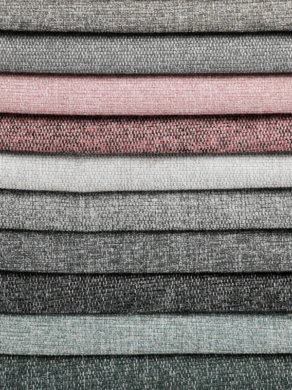 Sofá de Moisés na cor lisa tecidos de linho de algodão fino