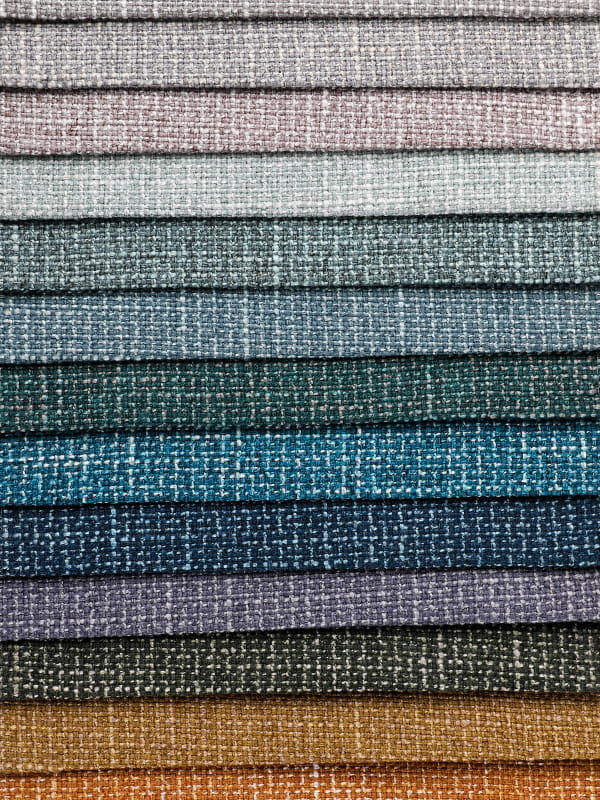 Tecido de linho de poliéster de sofá -de -garner