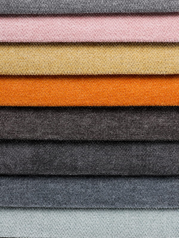 Sofá chenille tecido