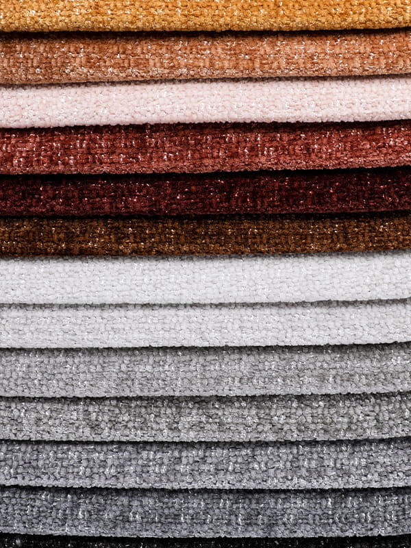 Tecido de sofá argyle chenille