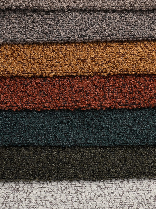 Heineken Loop Yarn Polyester e Sofá de linho tecidos